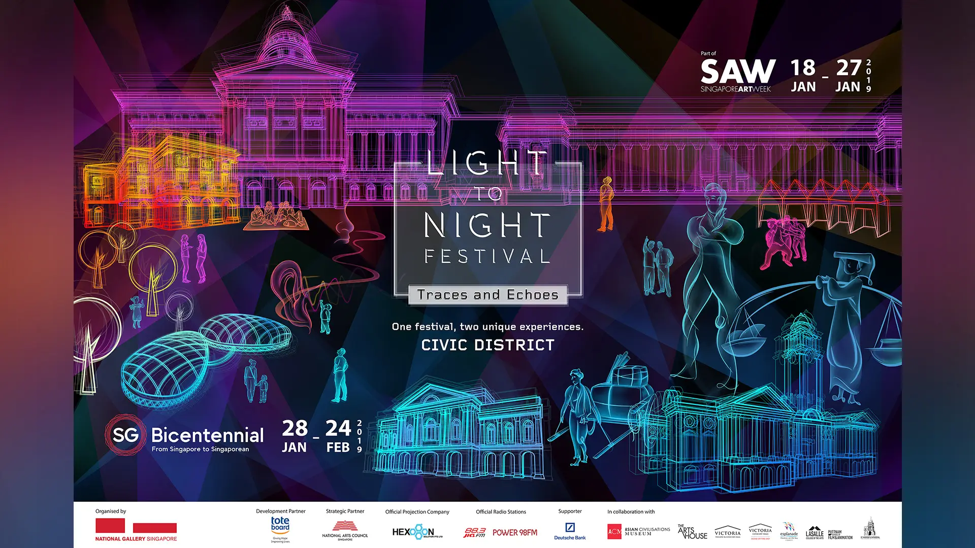 Light to Night Festival 2019: Traces and Echoes