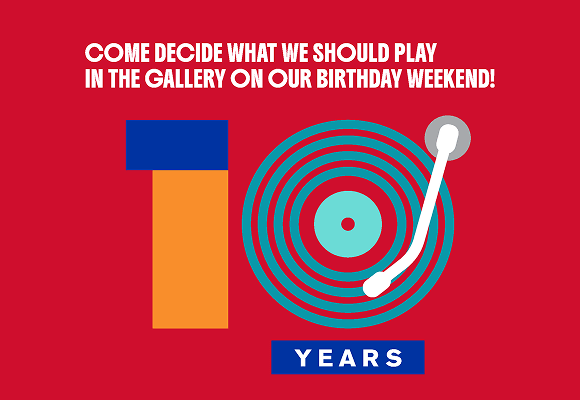 Create the Gallery Birthday mixtape!