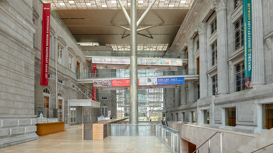 The architectural transformation begins