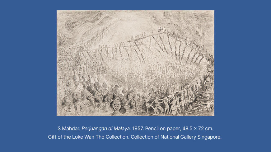 Perjuangan di Malaya, S Mahdar