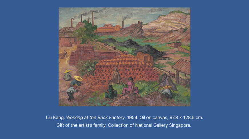 Working at the Brick Factory, Liu Kang