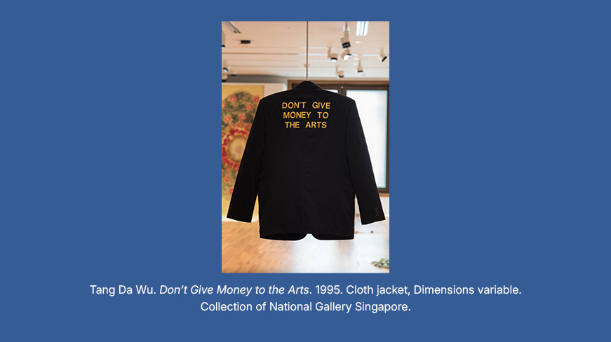 Tang Da Wu, <i>Don’t Give Money to the Arts