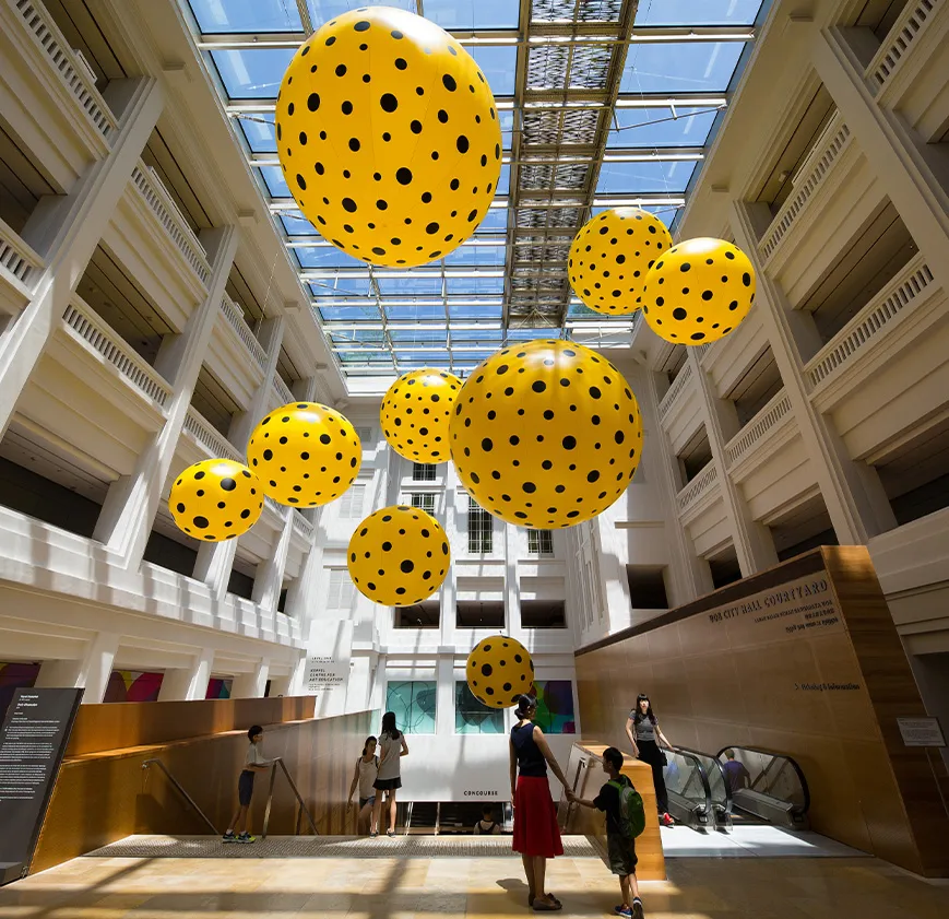 2019: Southeast Asia’s largest exhibition of Yayoi Kusama