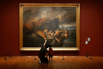 Into the Modern exhibition poster
