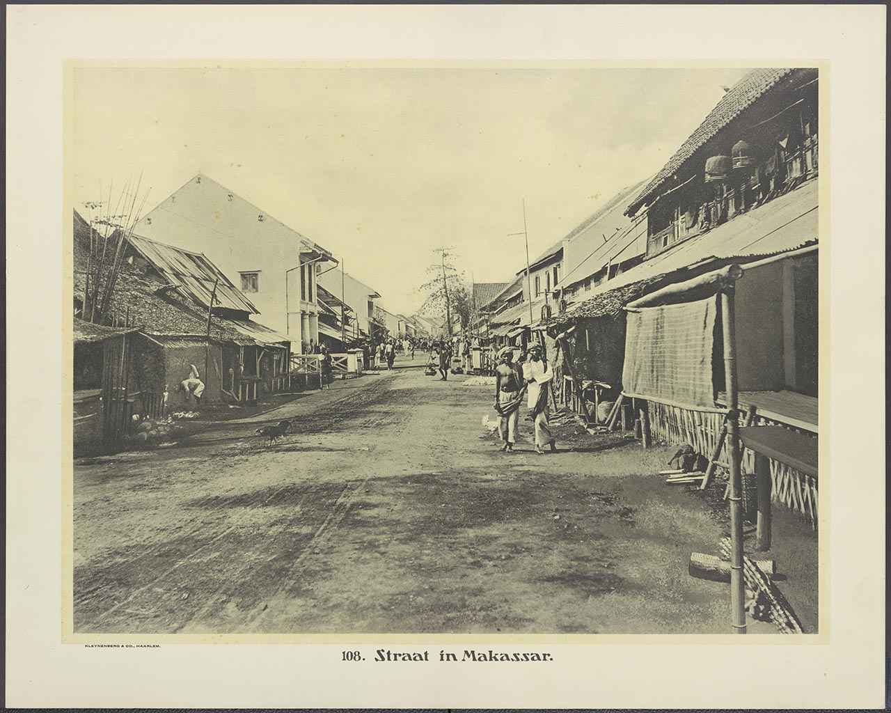 108. Straat in Makassar.