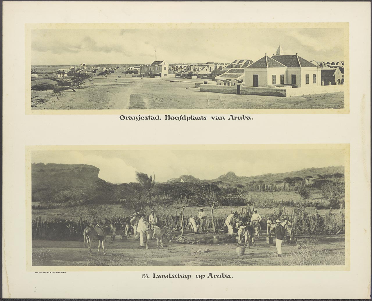 155. Oranjestad. Hoofdplaats van Aruba. | Landschap op Aruba.