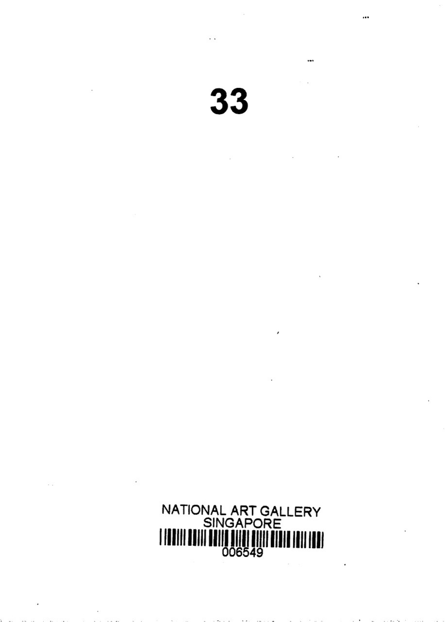 Seni lukis Singapura se-zaman : Contemporary art of Singapore ; Balai Seni Lukis Negara, Kuala Lumpur 1965