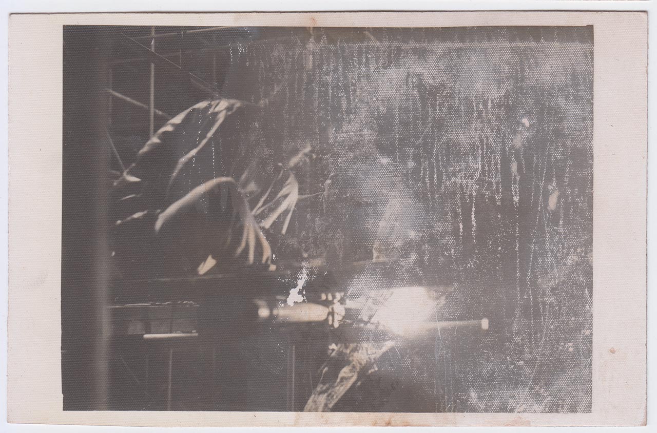 Photographic documentation of the construction process for "Pembebasan Irian Barat" by Edhi Sunarso