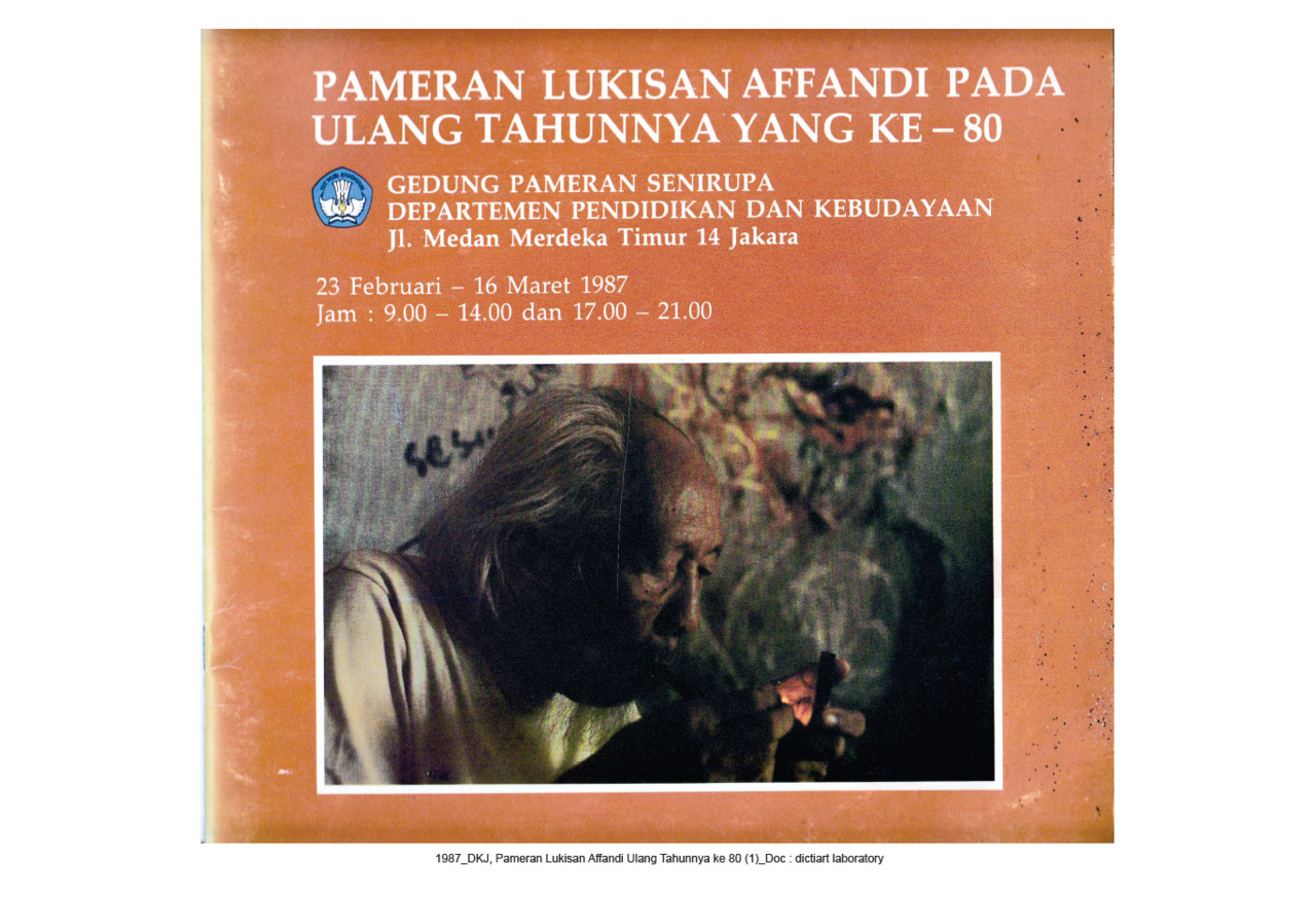 Pameran Lukisan Affandi Pada Ulang Tahunnya Yang Ke-80