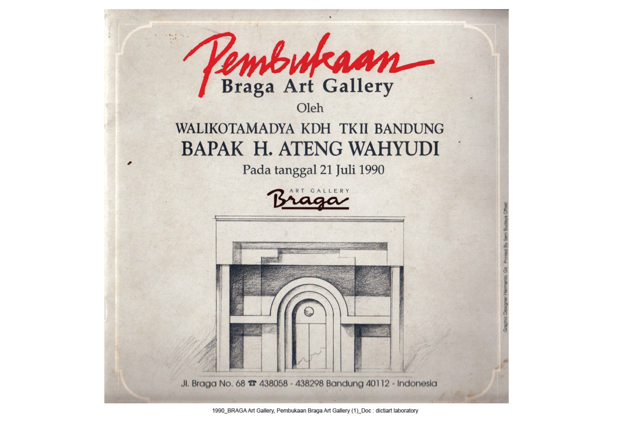 Pembukaan Braga Art Gallery