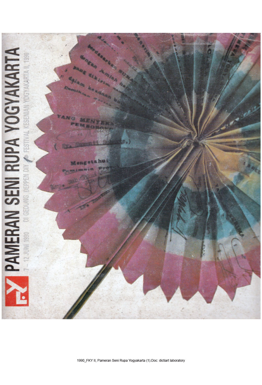 Pameran Seni Rupa Festival Kesenian Yogyakarta II 1990
