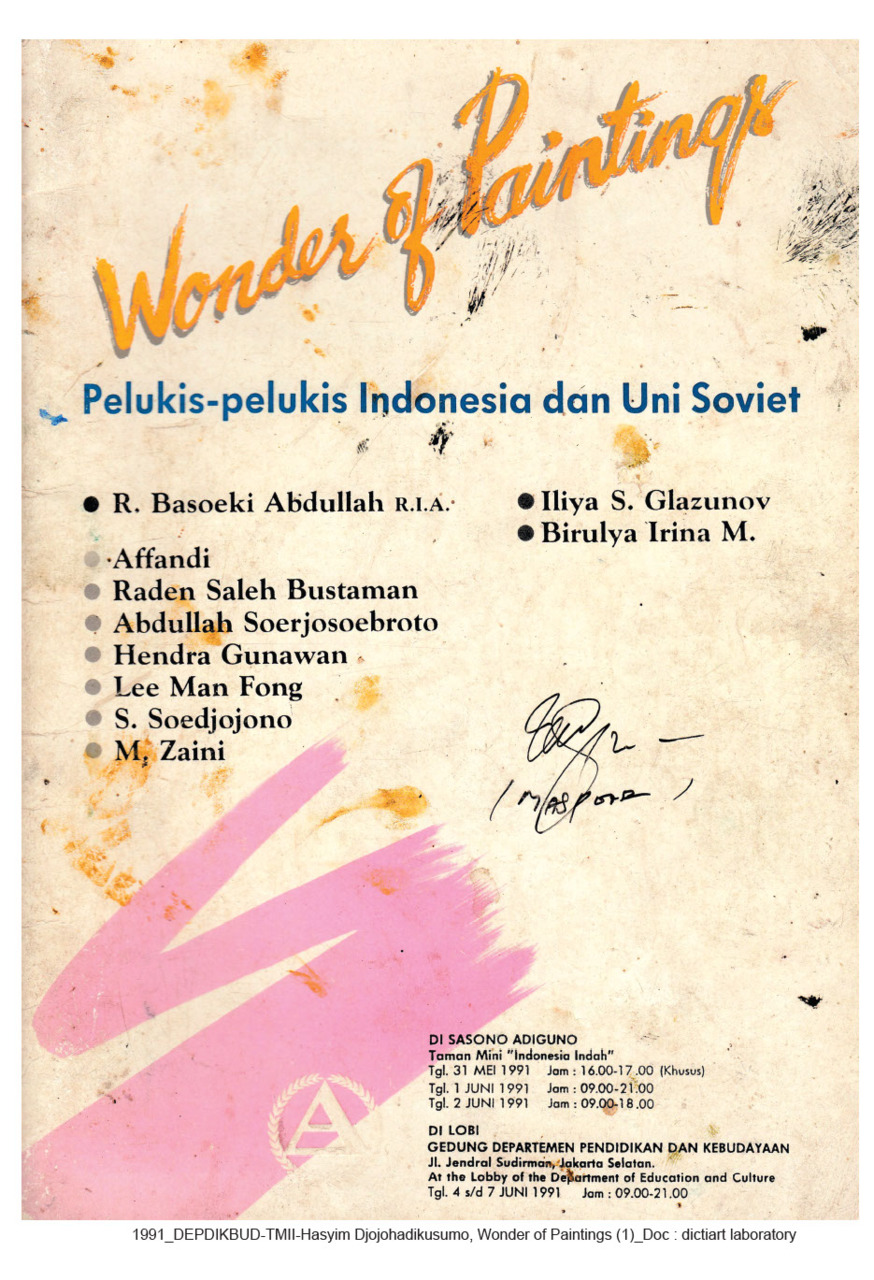 Wonders of Paintings: Pelukis-Pelukis Indonesia & Uni Soviet