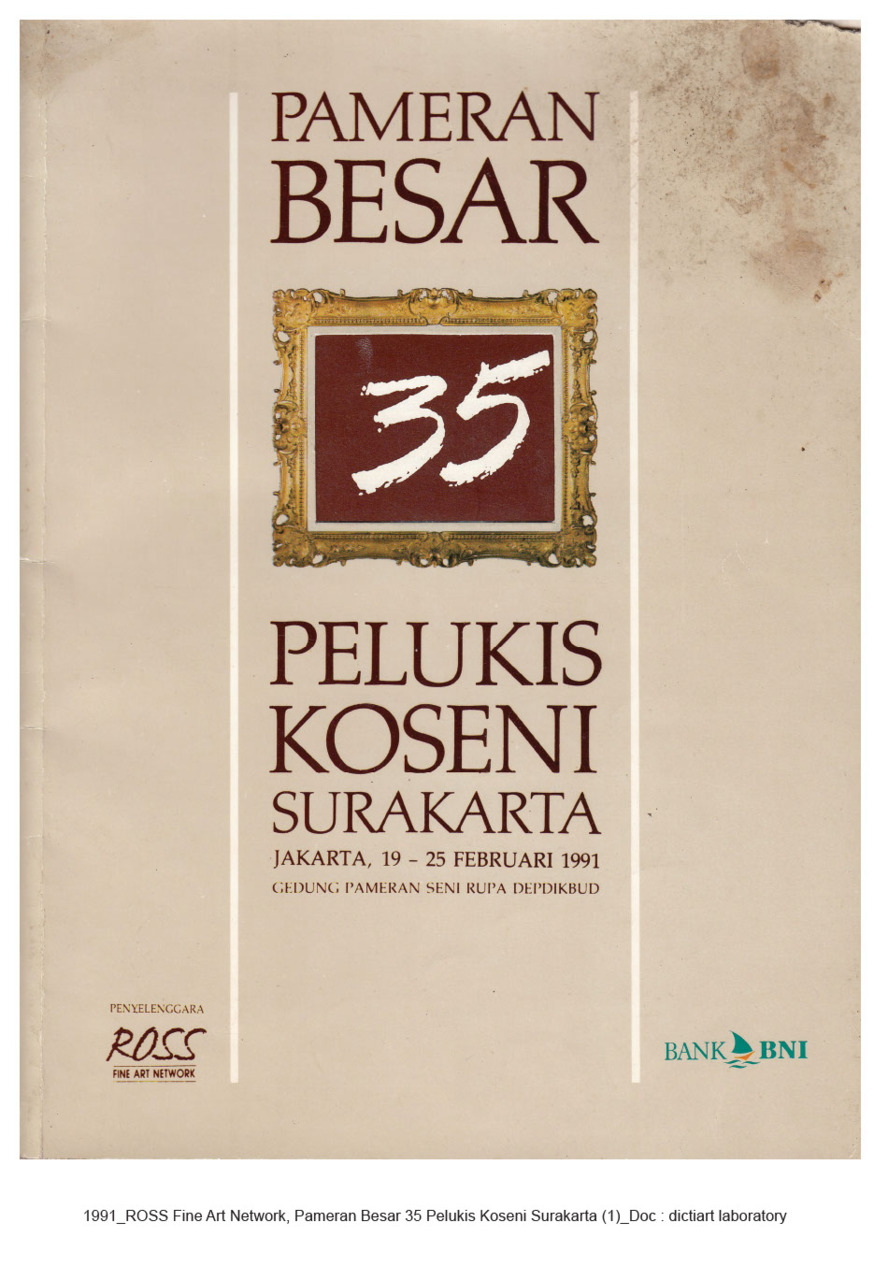 Pameran Besar 35 Pelukis Koseni Surakarta