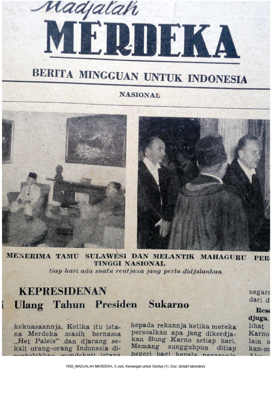 Kenangan Untuk Pahlawan Gerilja