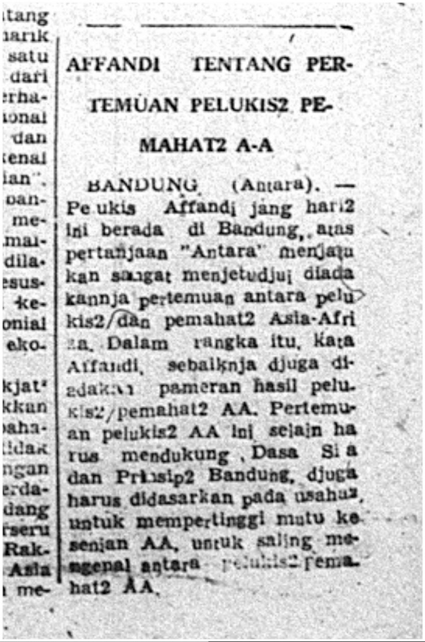 Affandi Tentang Pertemuan Pelukis2 Pemahat2 A-A