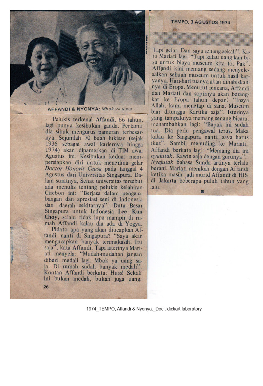 Affandi dan Nyonya