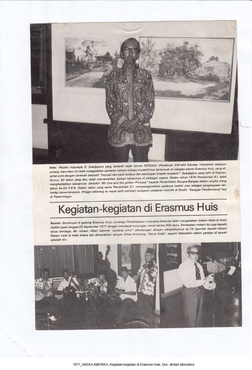 Kegiatan-Kegiatan di Erasmus Huis