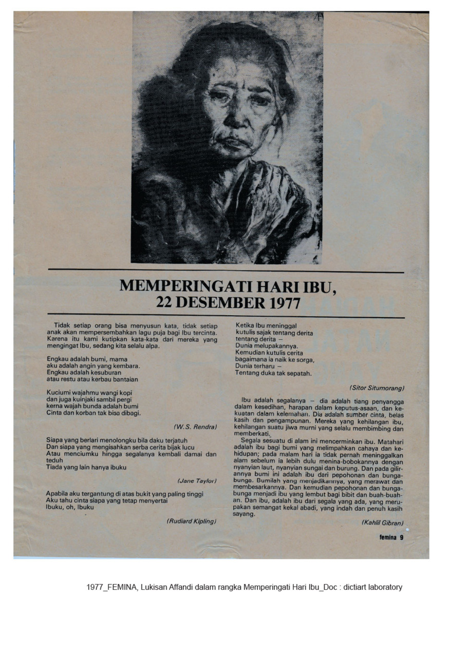 Lukisan Affandi Ibuku