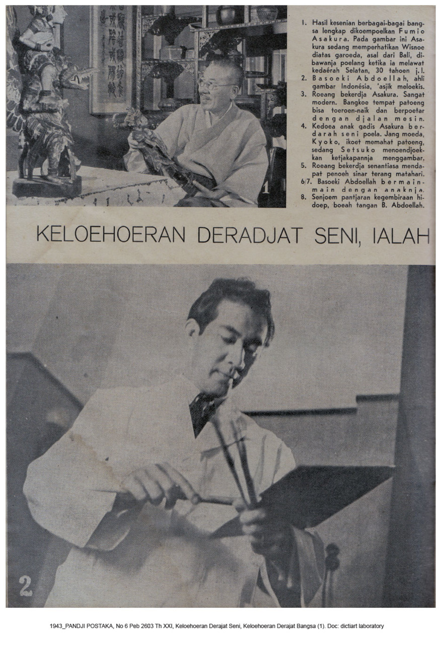 Keloehoeran Deradjat Seni Ialah Keloehoeran Derajat Bangsa