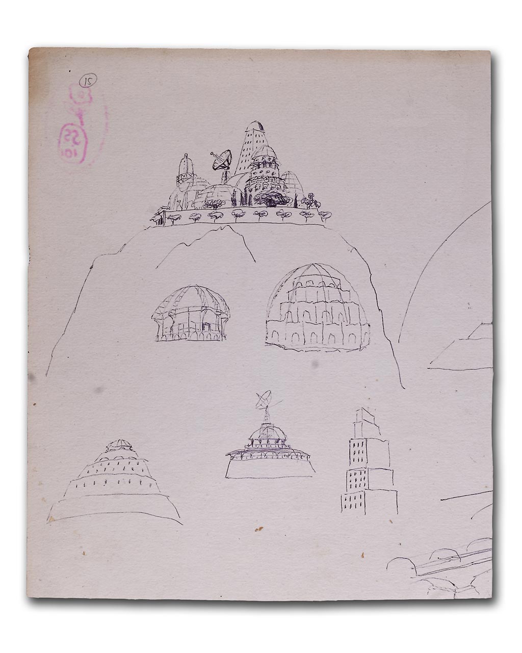 Sudjojono's sketch (pen)