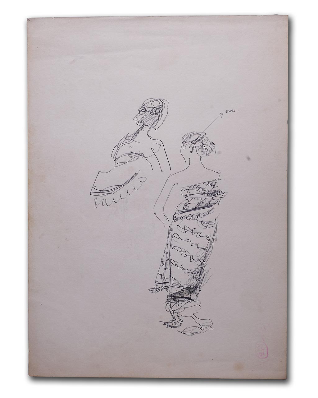 Sudjojono's sketch (pen)