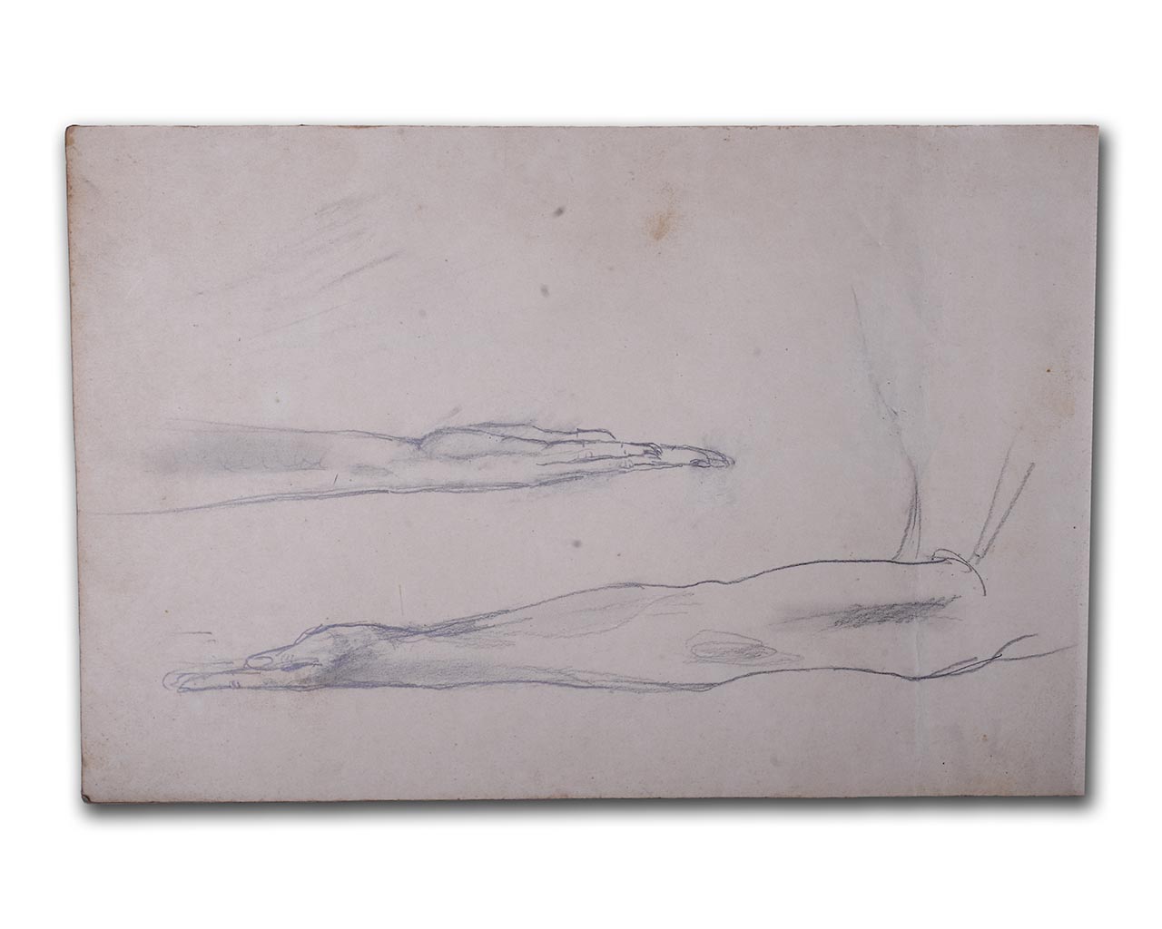 S. Sudjojono's sketch in pencil