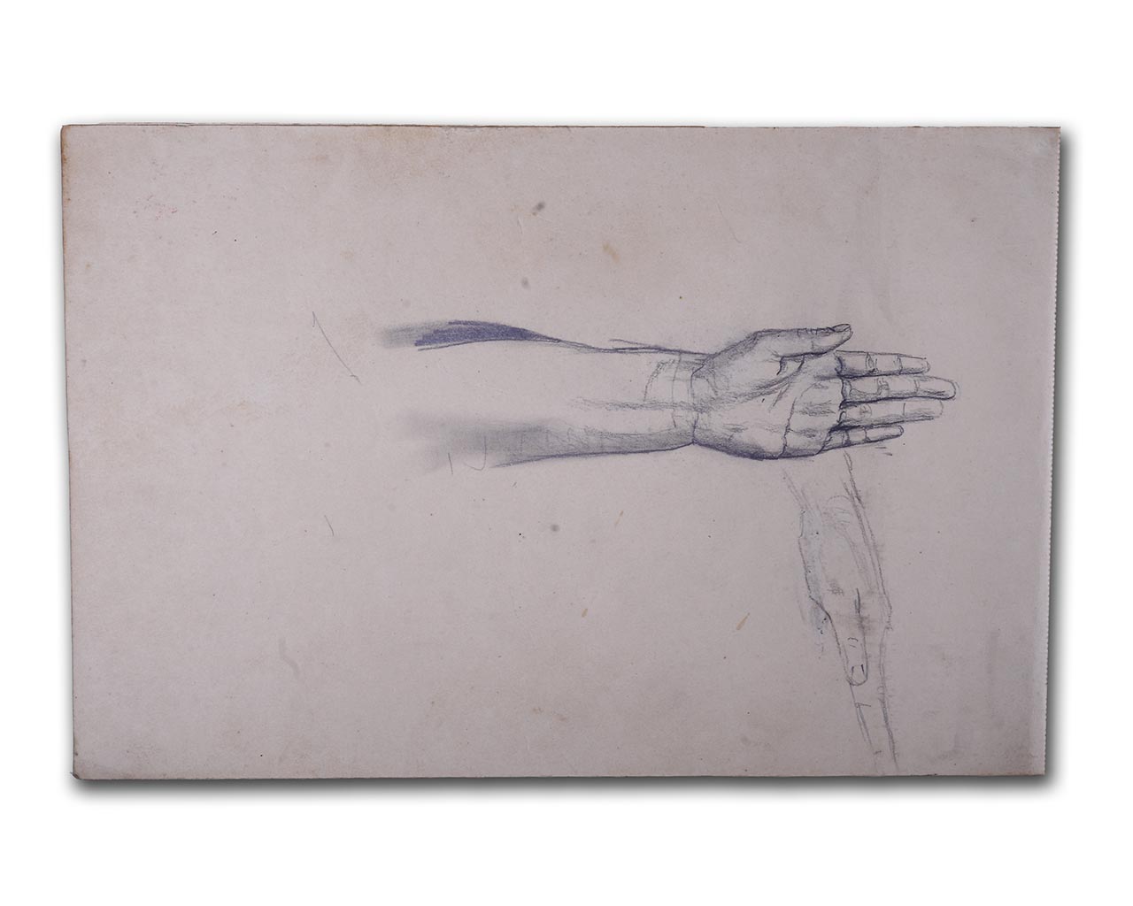 S. Sudjojono's sketch in pencil