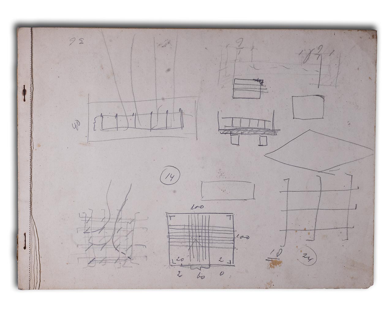 Sudjojono's study (pencil)
