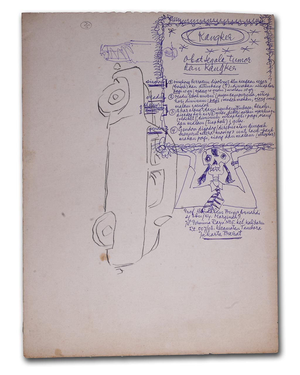 Sketsa Obat Kangker