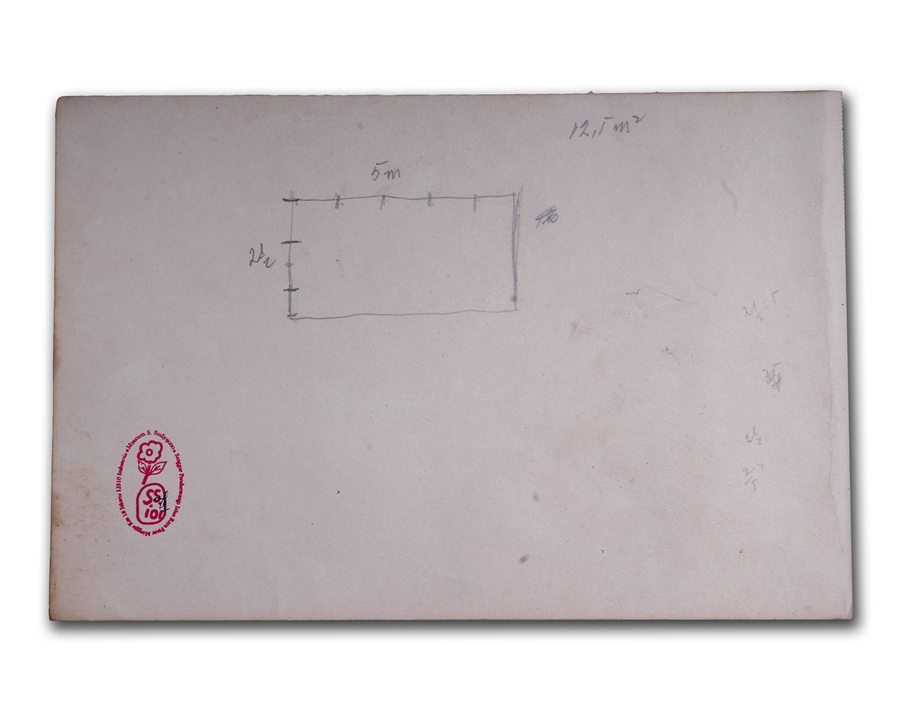 S. Sudjojono's sketch in pencil