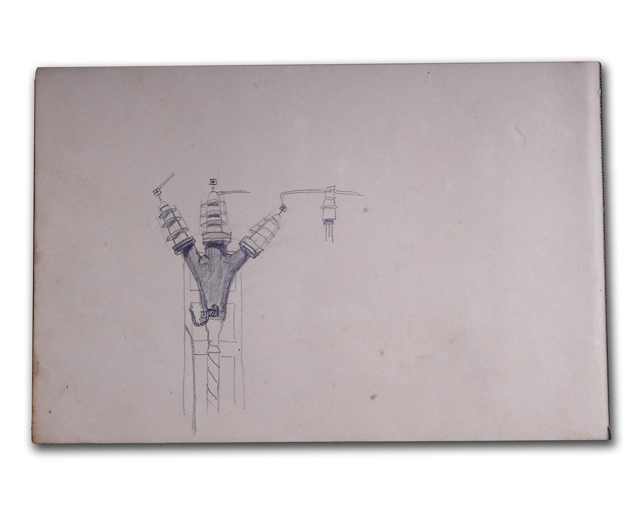S. Sudjojono's sketch in pencil