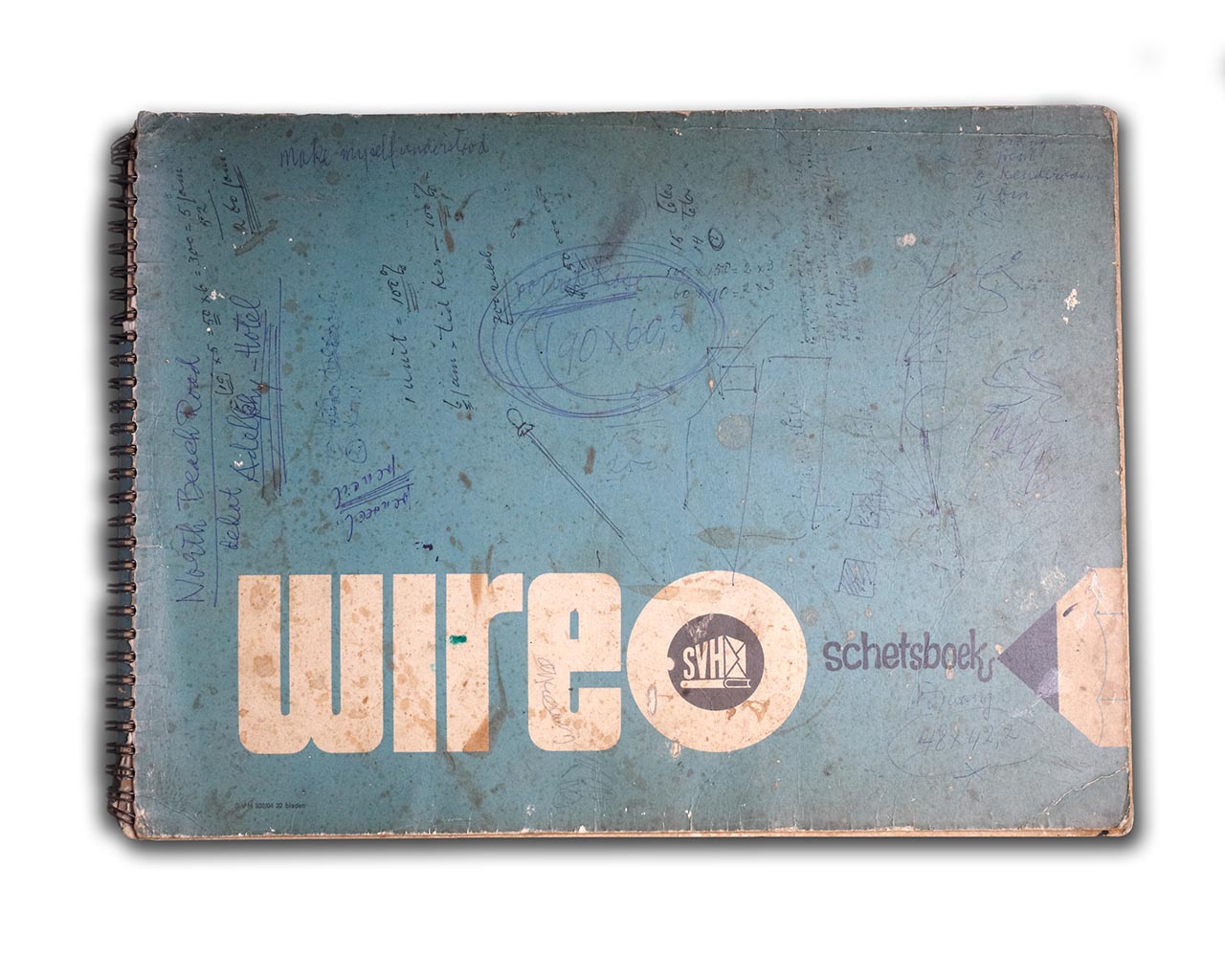 S. Sudjojono's sketchbook cover