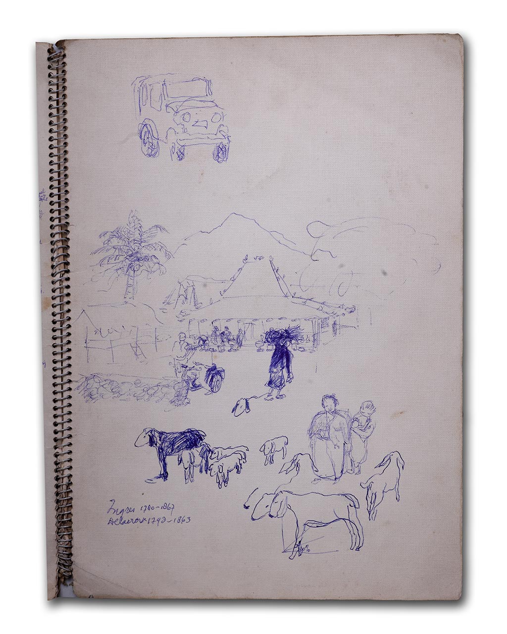 S. Sudjojono's sketch (pen)