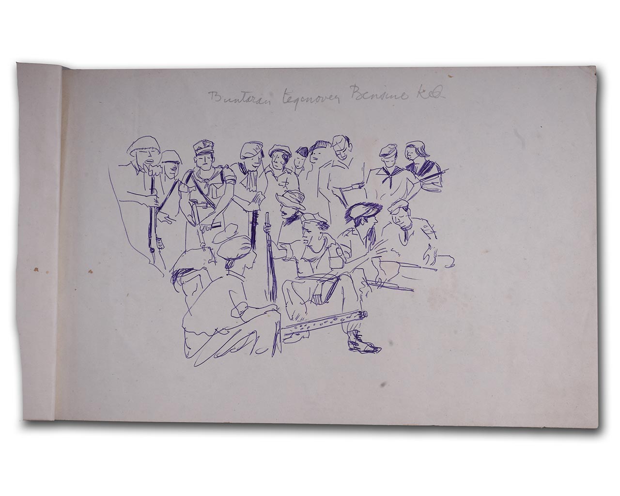 S. Sudjojono's sketch (pen)