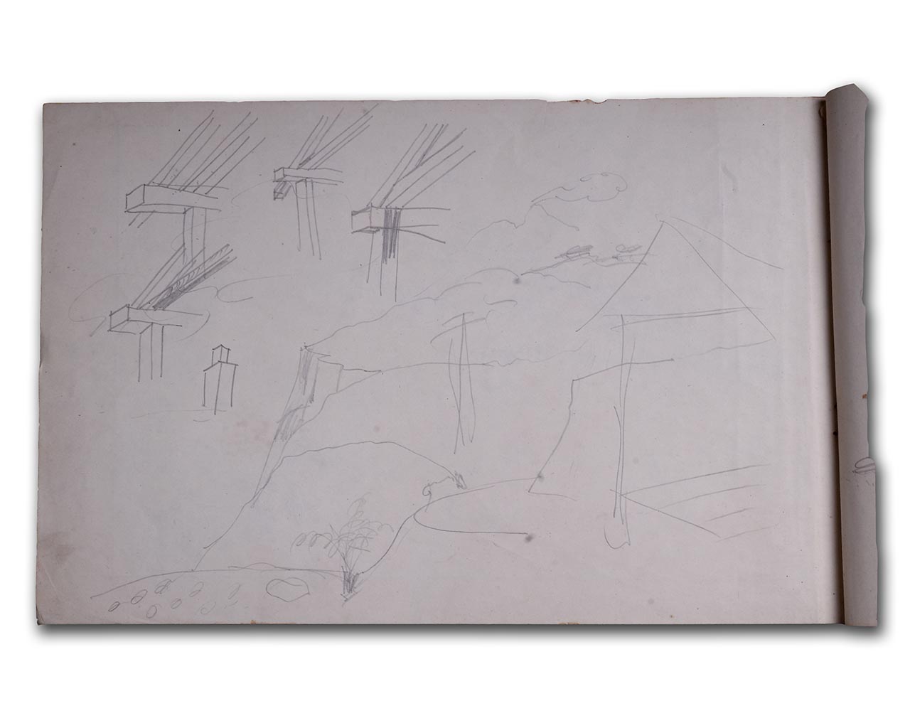 S.Sudjojono's sketch (pencil)