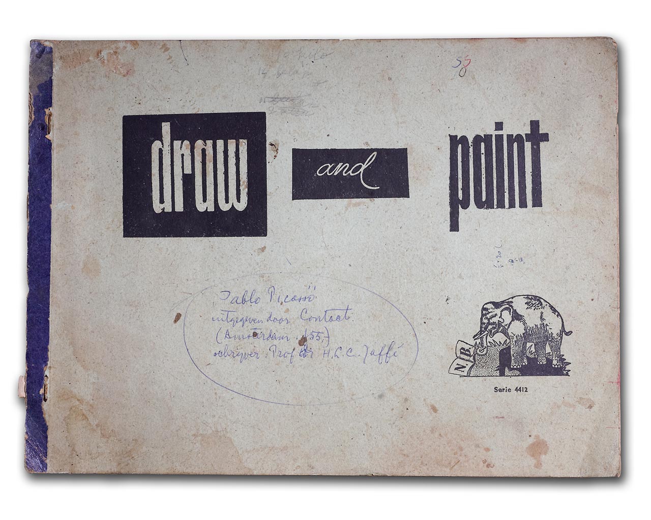 S. Sudjojono's sketchbook cover