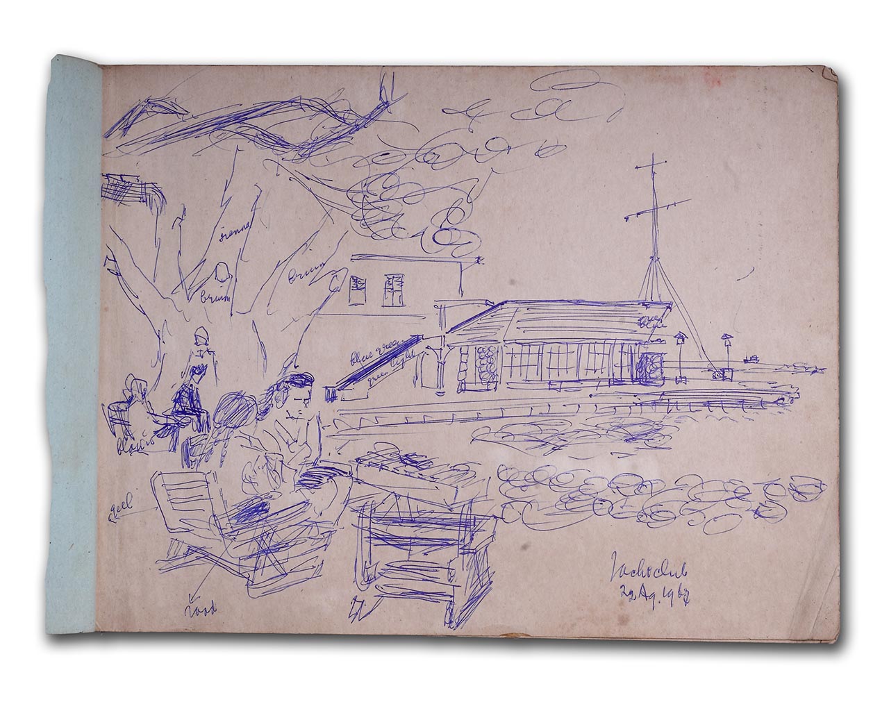 Sketch of Yacht Club