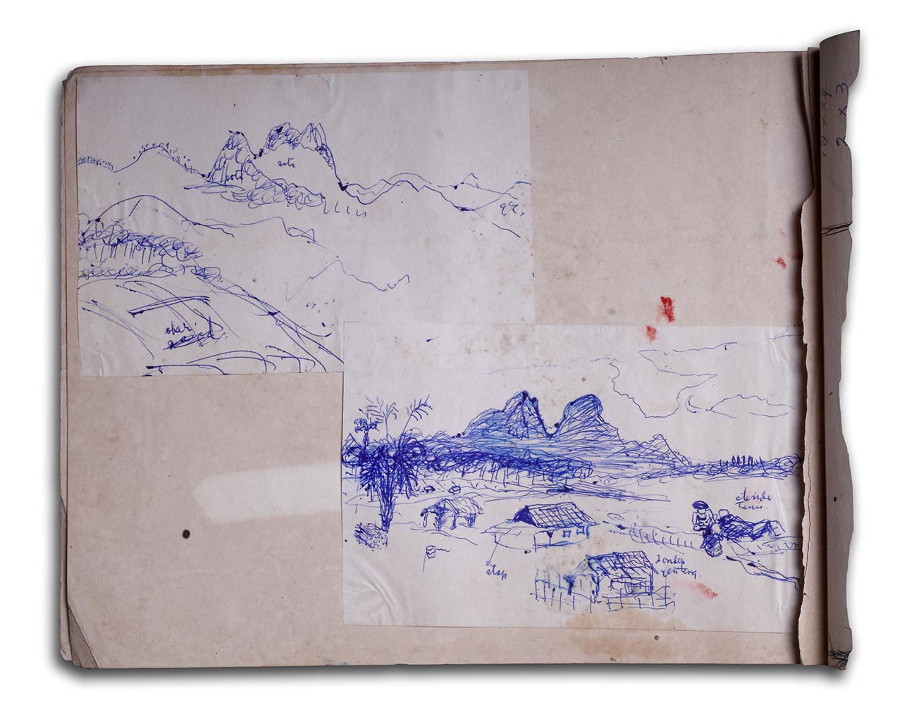 S.Sudjojono's sketch (pen)