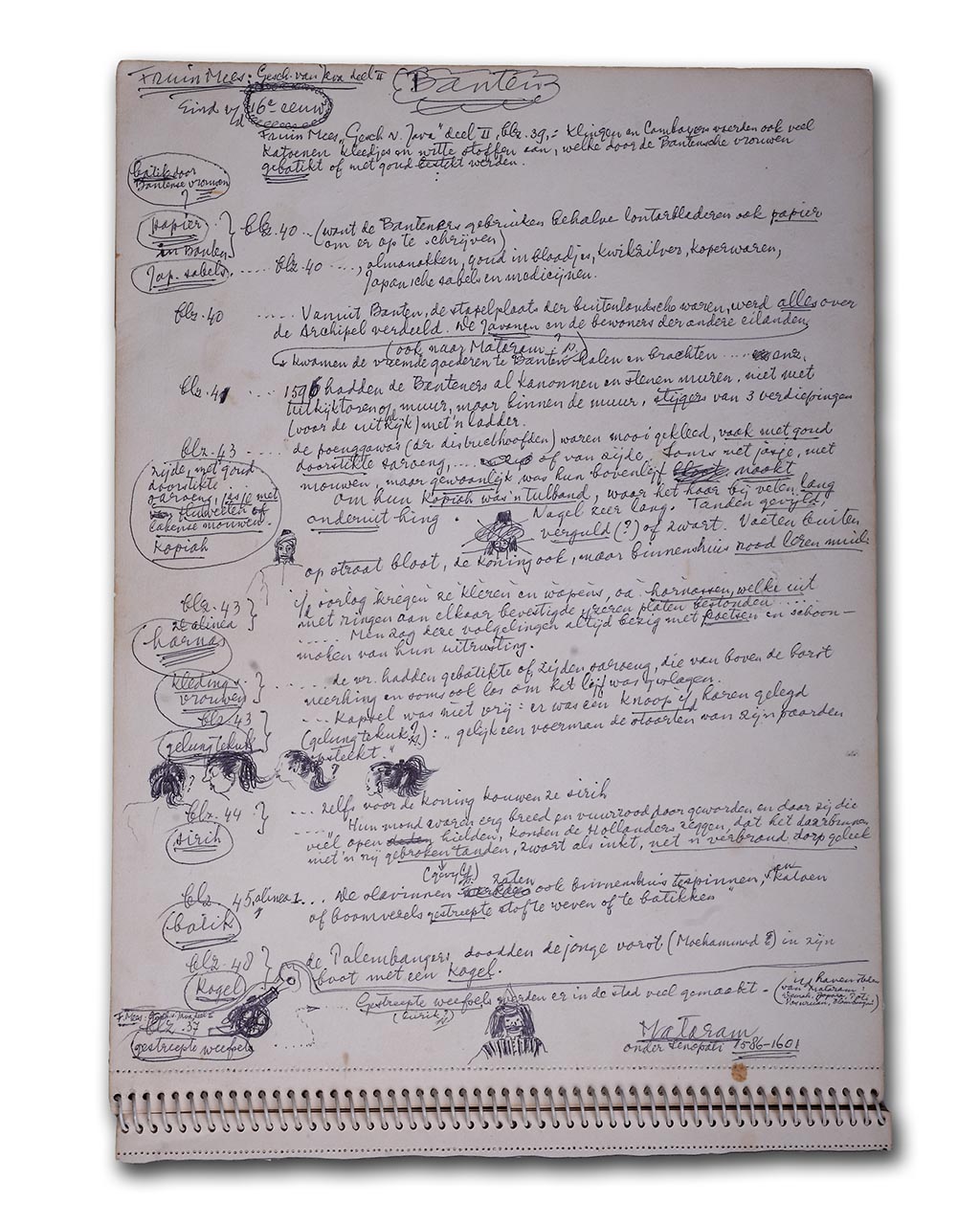 Sketsa dan Studi Penyerangan Mataram ke Batavia