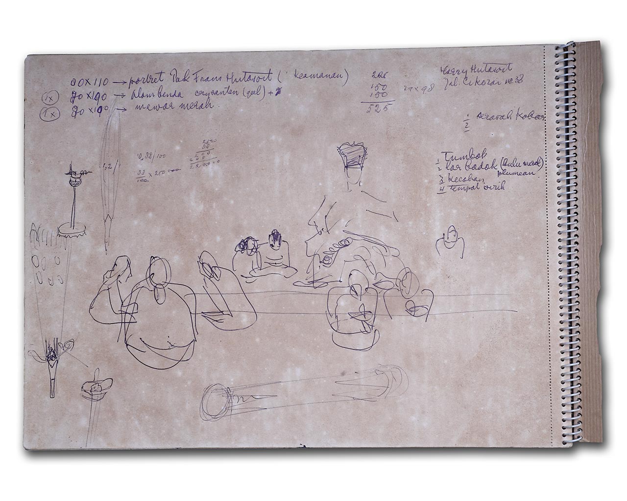 Sketsa dan Studi Penyerangan Mataram ke Batavia