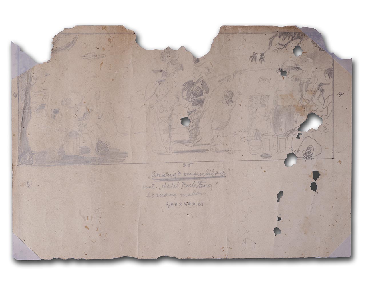 Studi Mural Orang-Orang Pengambil Air