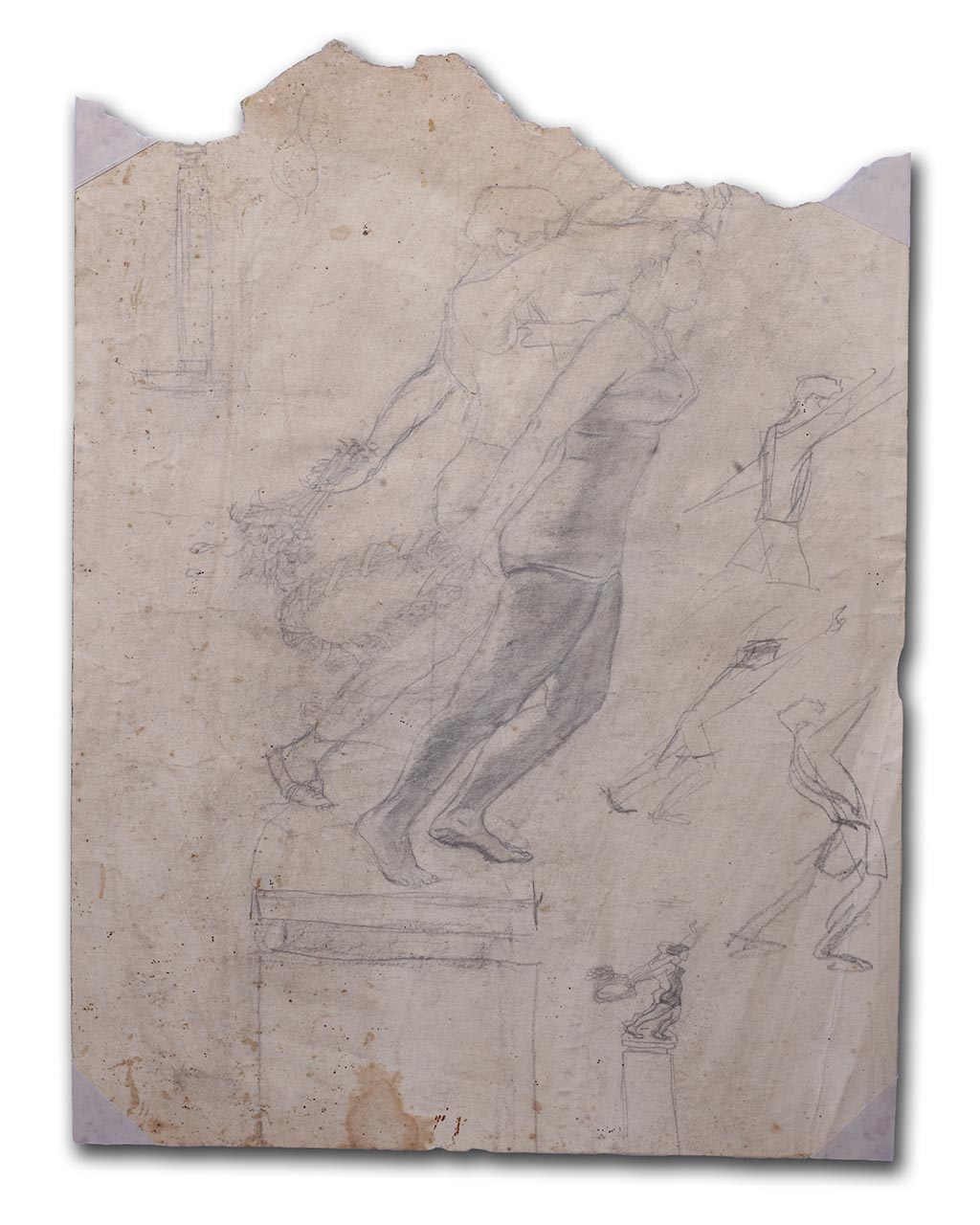 Sudjojono's sketch (pencil)