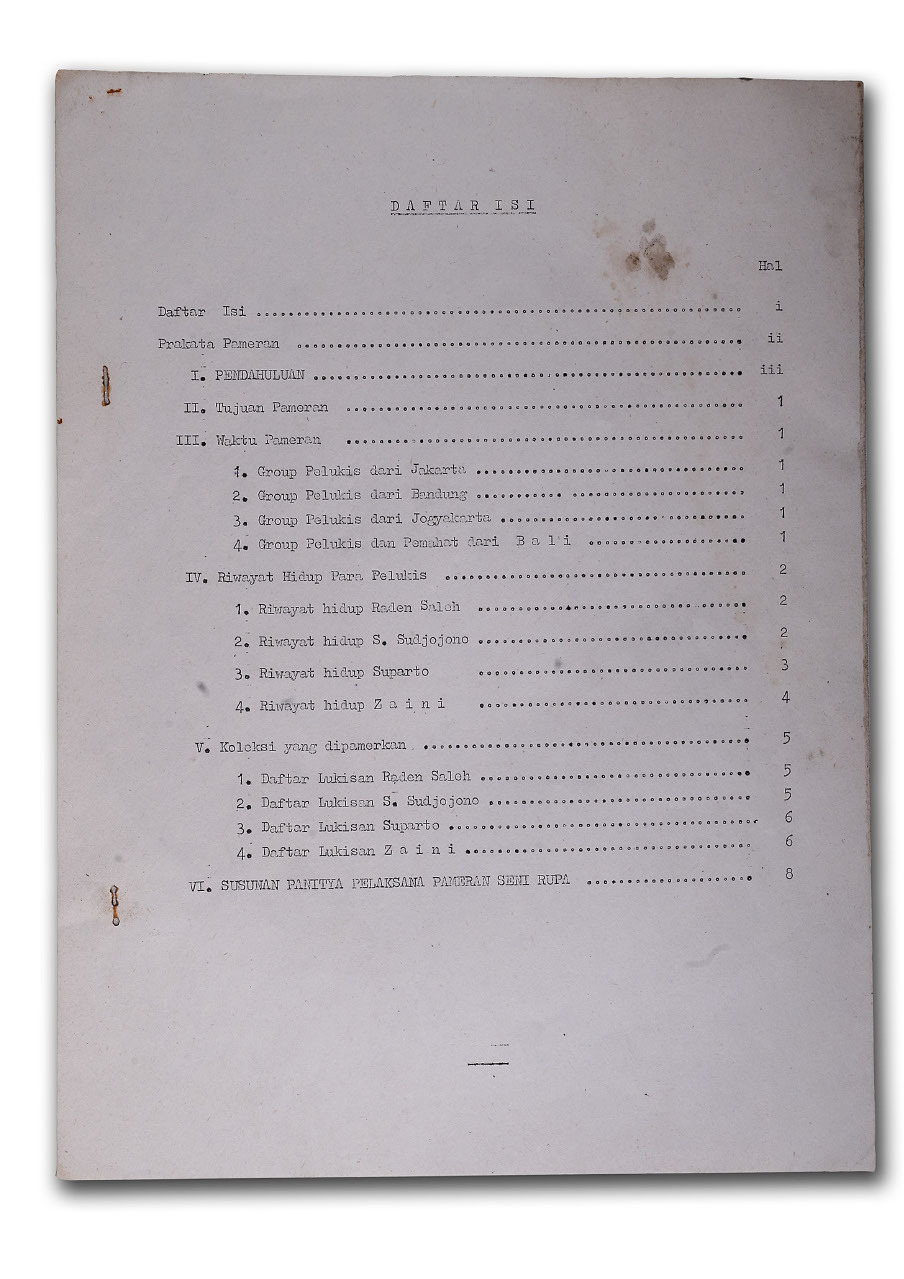 Proposal Pameran Seni Rupa Anugerah Seni 1977