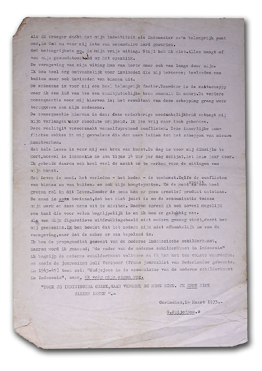 Untitled manuscript in Dutch
