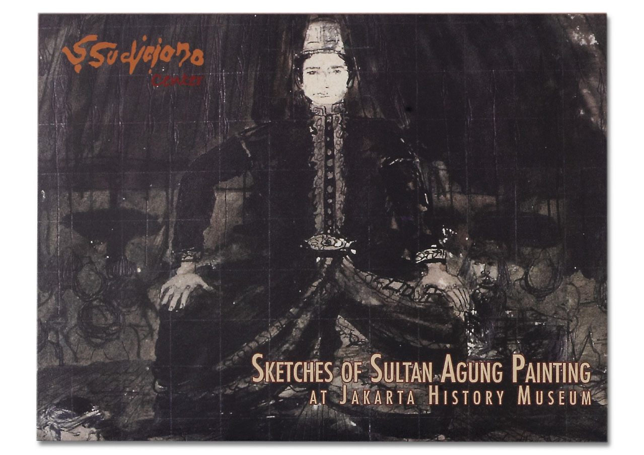 Sketches of Sultan Agung Painting at Jakarta History Museum