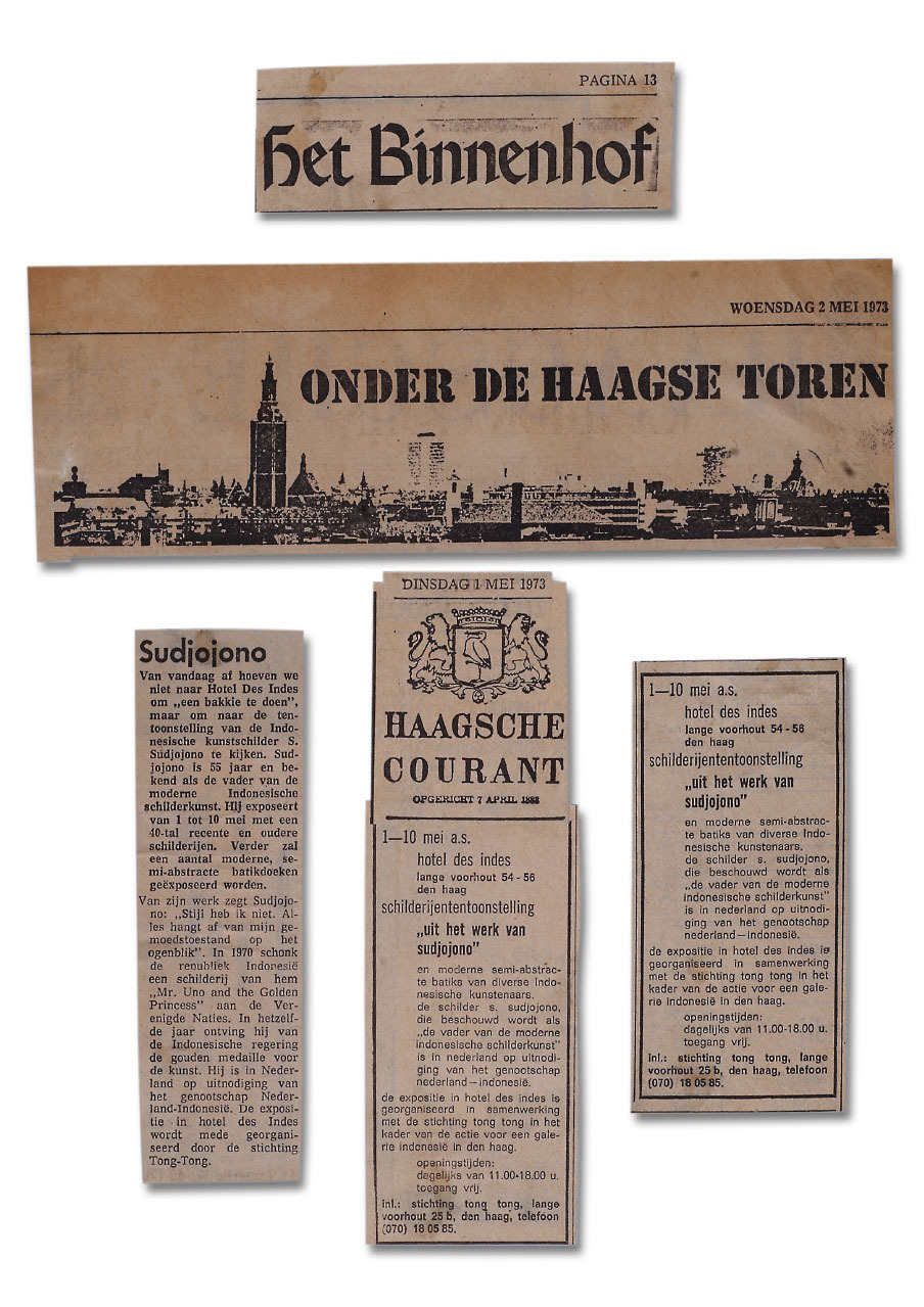 Onder De Haagse Toren: Sudjojono & Uit Het Werk Van Sudjojono