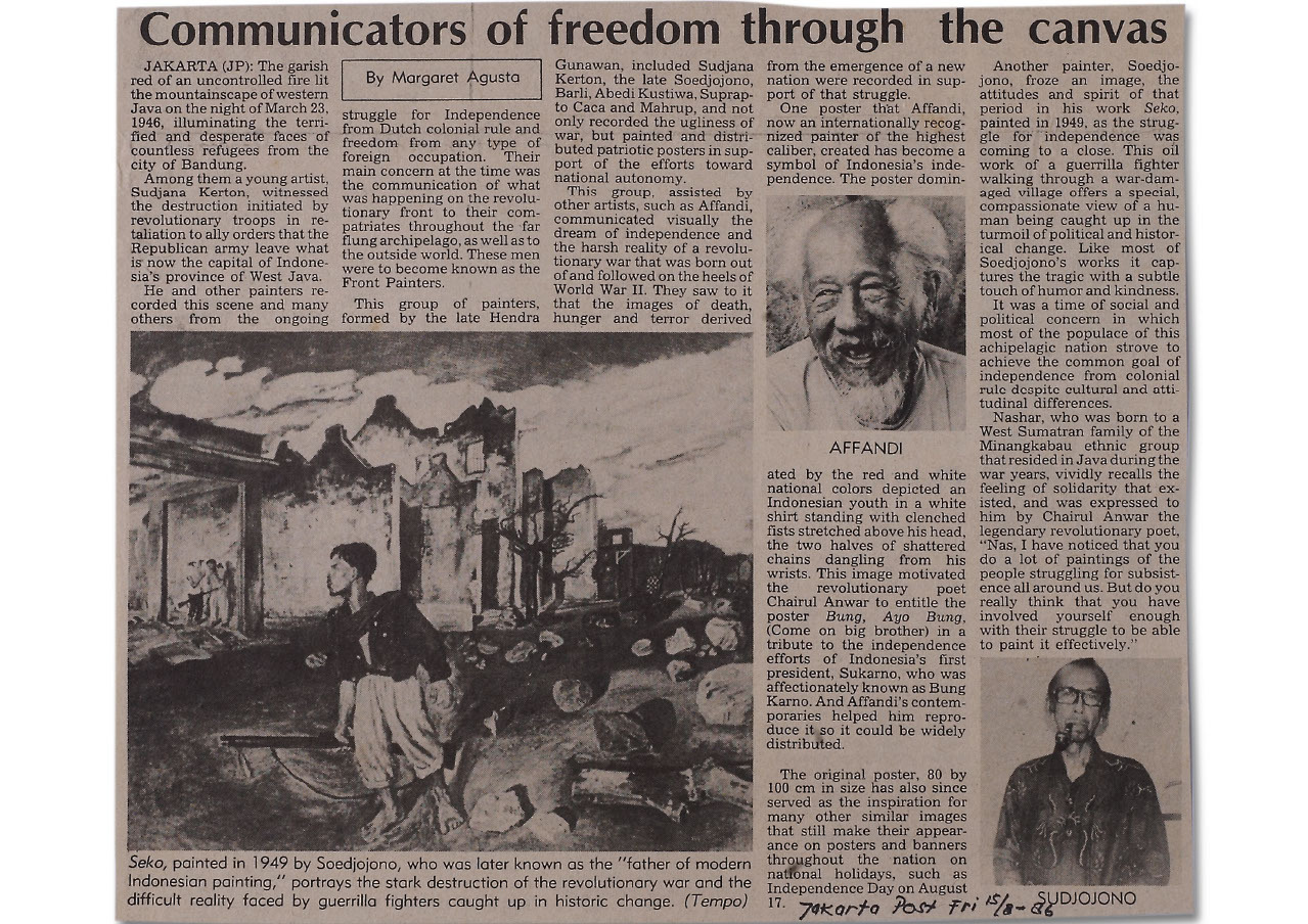 Communicators of Freedom Through the Canvas