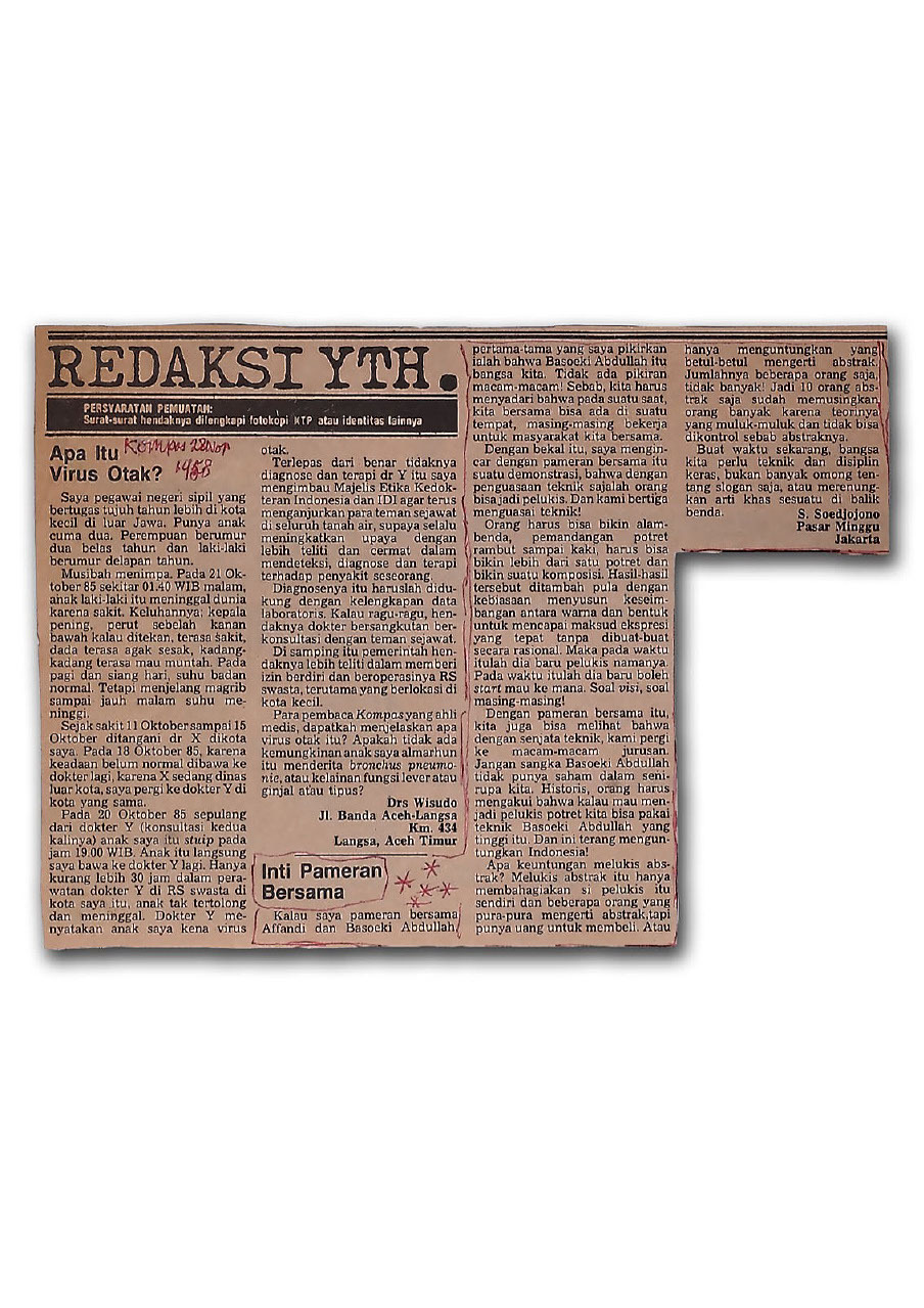 Surat Pembaca Kompas: Inti Pameran Bersama