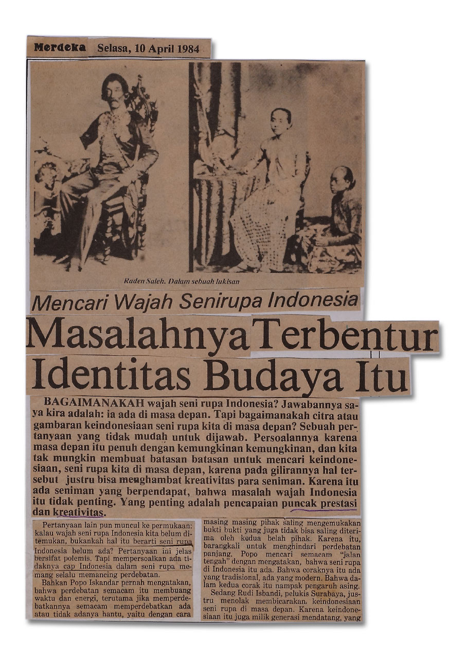 Mencari Wajah Seni Rupa Indonesia: Masalahnya Terbentur Identitas Budaya Itu