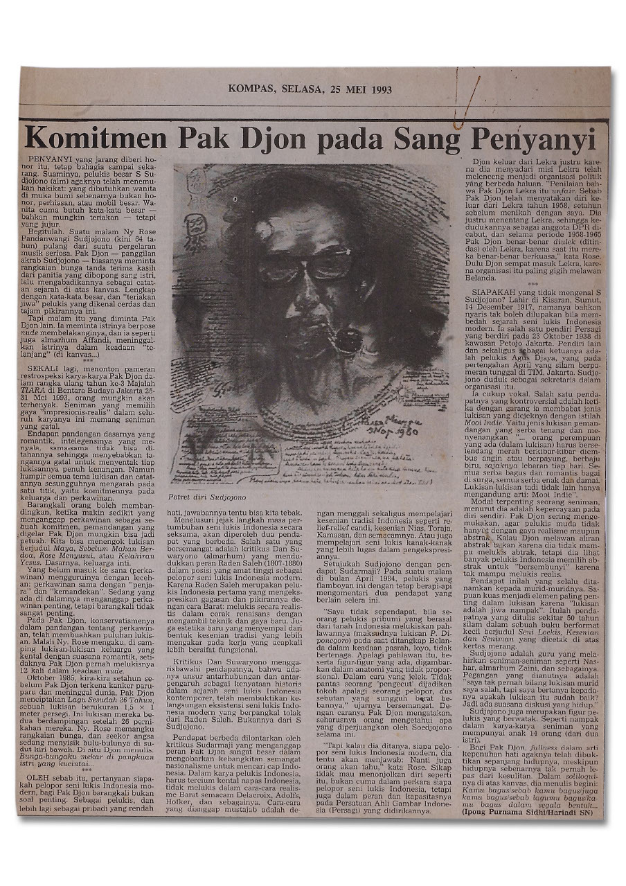 Komitmen Pak Djon Kepada Sang Penyanyi